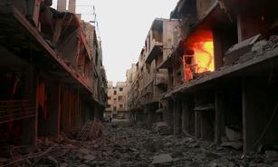 シリアのグータの空爆